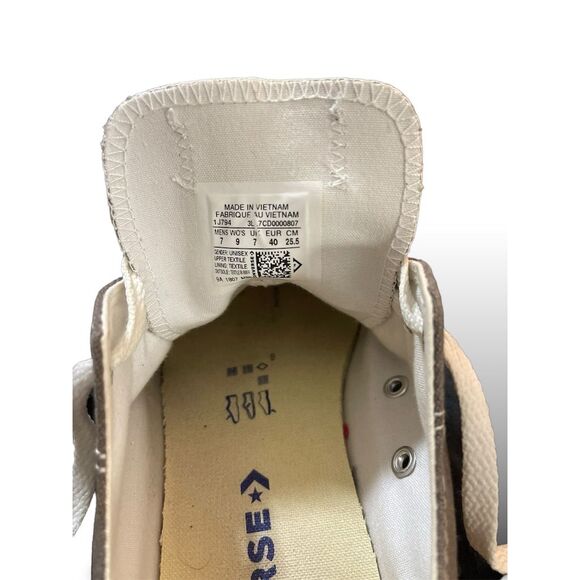 Converse Chuck Taylor All Star Low Top Unisex Sneakers Gray Size 7 Women / 5 Men - Picture 3 of 5